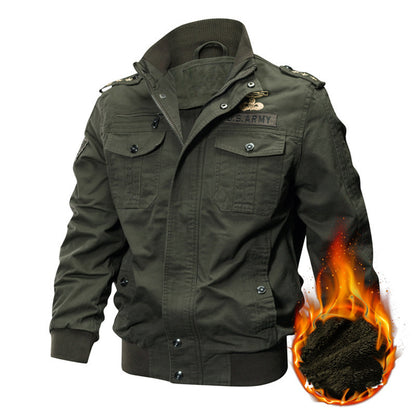 Deutsche Jeansjacke-Special Forces Fliegerjacke