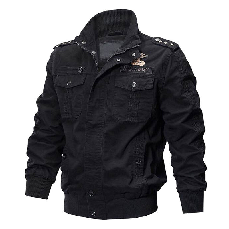 Deutsche Jeansjacke-Special Forces Fliegerjacke