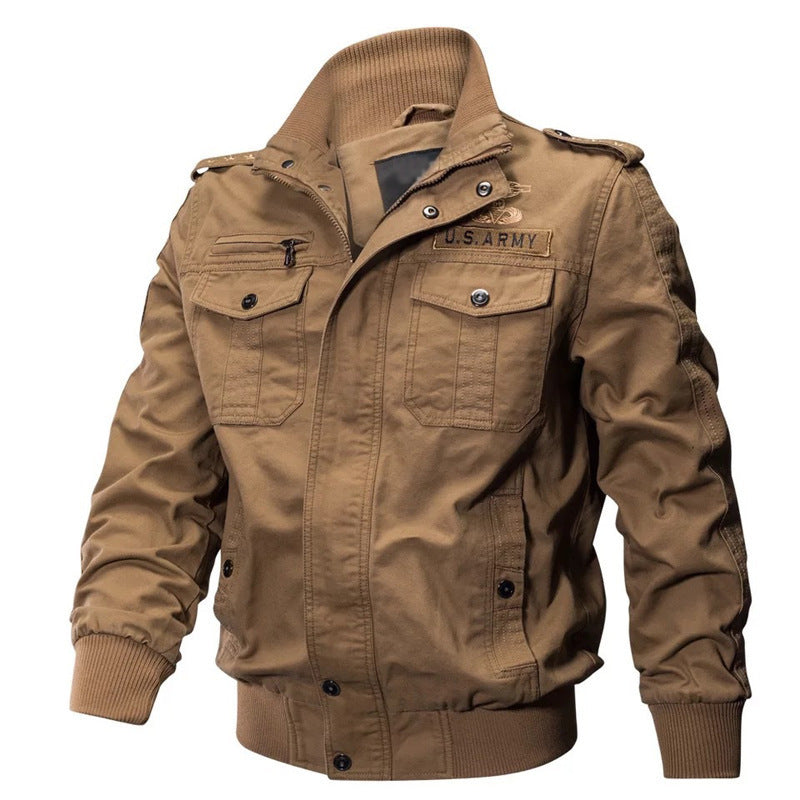 Deutsche Jeansjacke-Special Forces Fliegerjacke