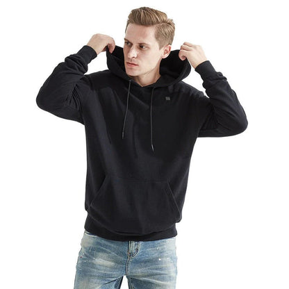 HeatHoodie - Intelligentes USB-Elektro-Heiz-Sweatshirt + Powerbank (Set)- 3 warmtestanden